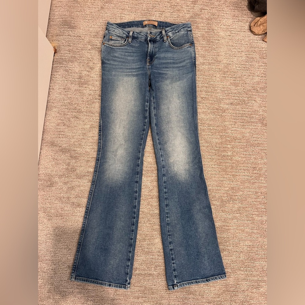7 For All Mankind Light Blue Flare Jeans